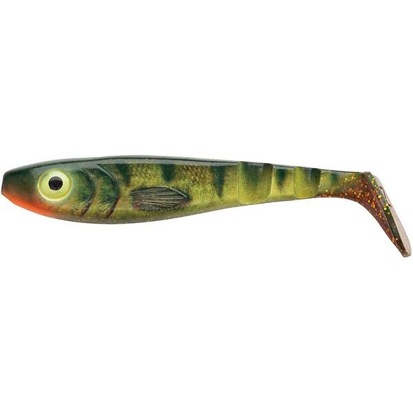 Svartzonker Mcpike Shad 21cm, 2 piezas - Motoroil Perch