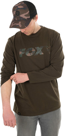 Fox Khaki/Camo Camiseta de Manga Larga
