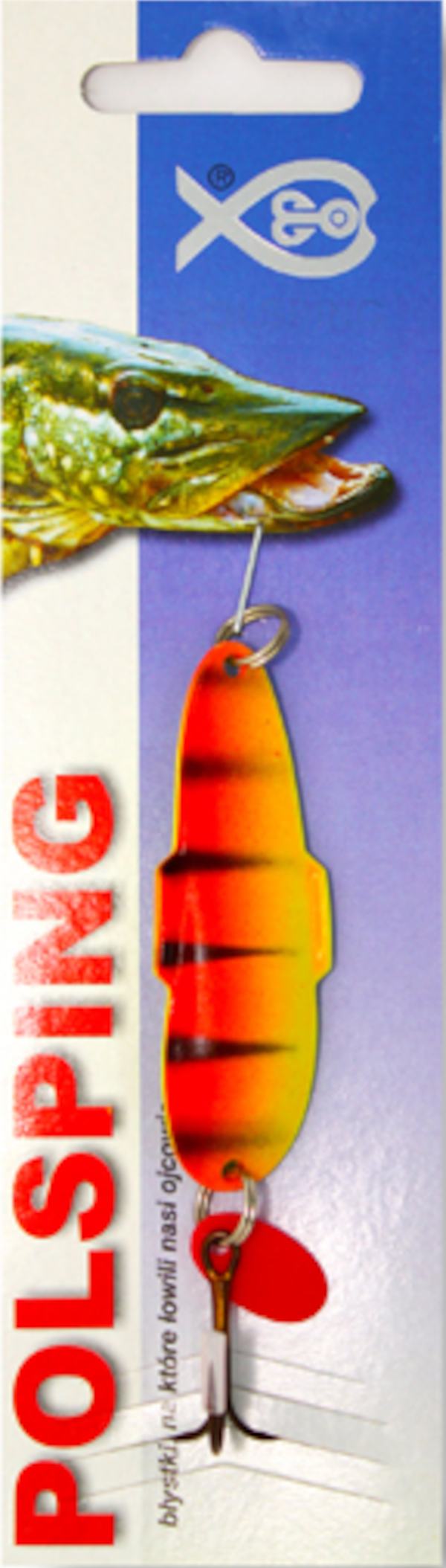 Polsping Cefal Cuchara - Fluo Red Yellow Tiger
