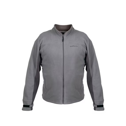 Shimano SHM Chaqueta Gris Cortavientos con Forro Polar