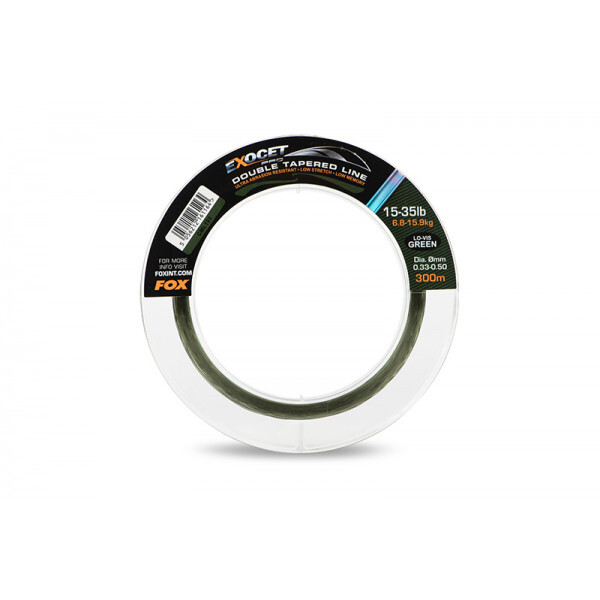 Fox Exocet Pro Low Vis Green Tapered Líder 12m (3pcs)