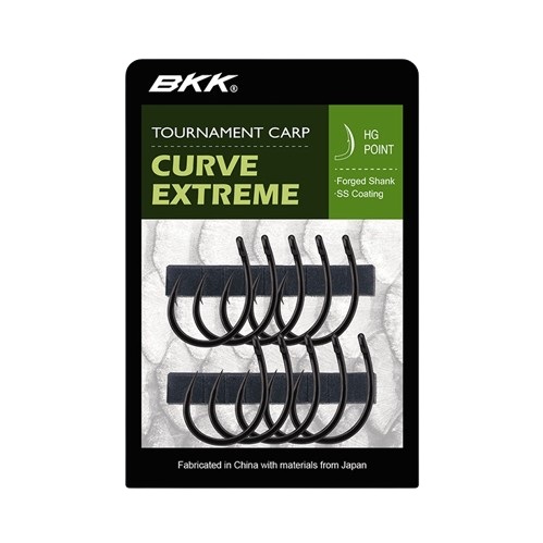 BKK Curve Extreme Anzuelo para Carpas (10 pzas.)