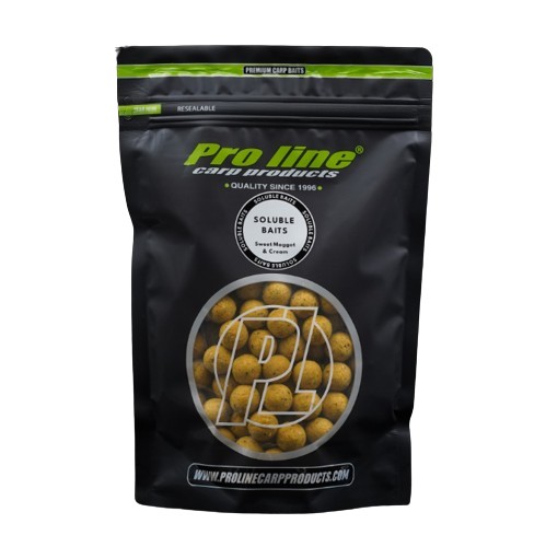 Pro Line Soluble Baits Sweet Maggot & Cream Boilies 20 mm (5 kg)