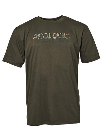 Prologic Camo Letter Camiseta Olive Green