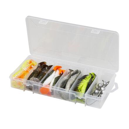 Savage Gear Cannibal Shad Kit Set de Señuelos (36 piezas)