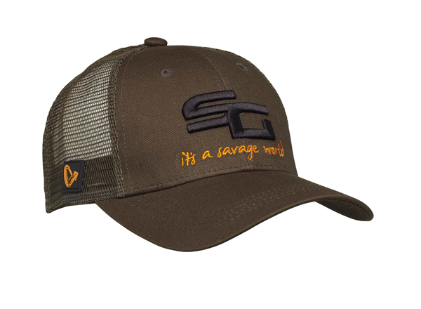 Savage Gear SG4 Gorra Una Talla Verde Oliva