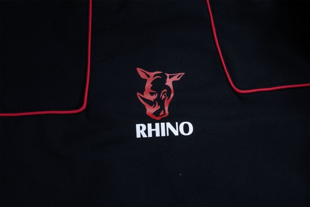 Rhino Soft Shell Jacket Black/Blue Chaqueta de pesca