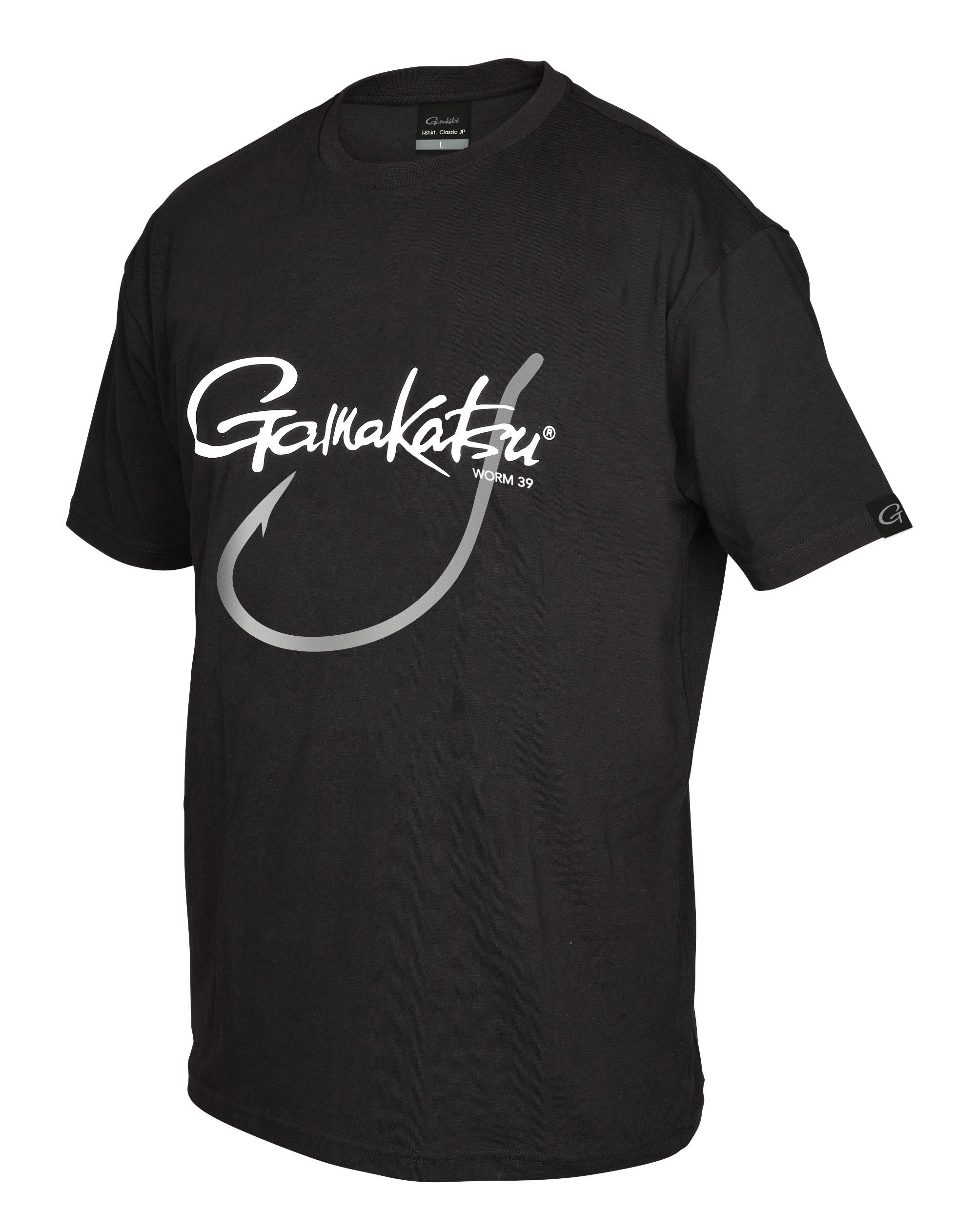 Gamakatsu Camiseta Worm 39 Black