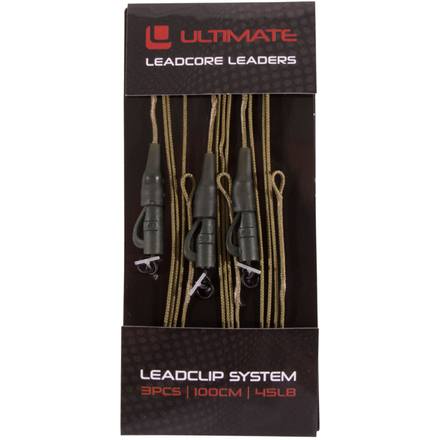 Ultimate Leadcore Líder con Sistema Leadclip, 3 peizas