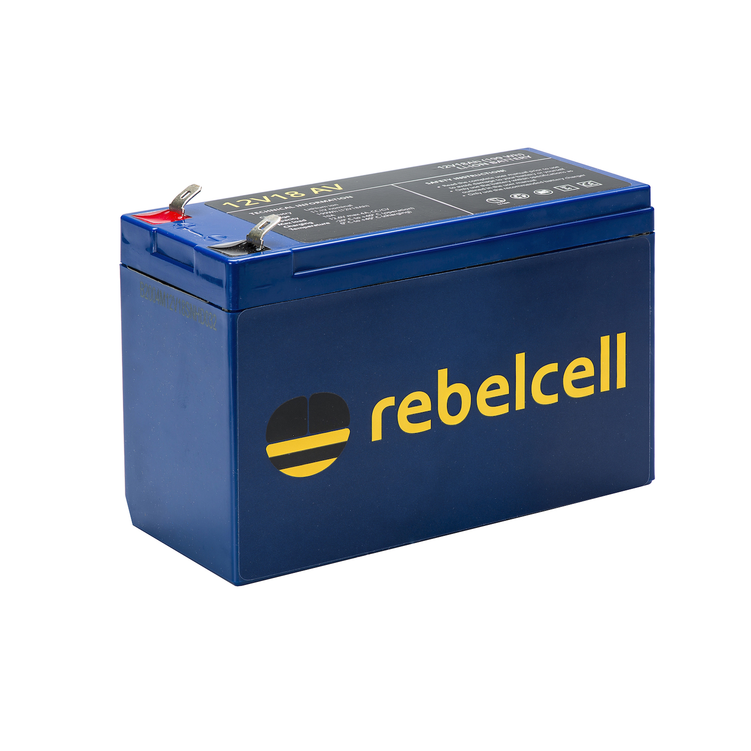 Rebelcell 12V07 AV Li-ion Batería (12V / 7Ah)