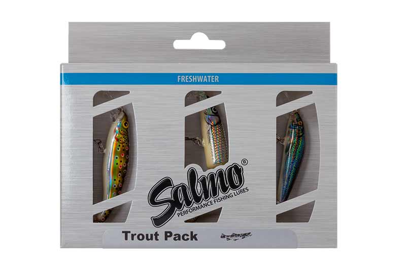 Salmo Trout Pack Set de señuelos (3 pzs.)