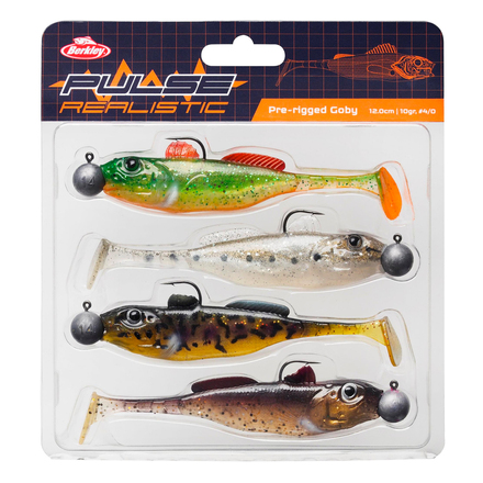 Berkley Pulse Realistic Goby Prerigged (4 piezas)