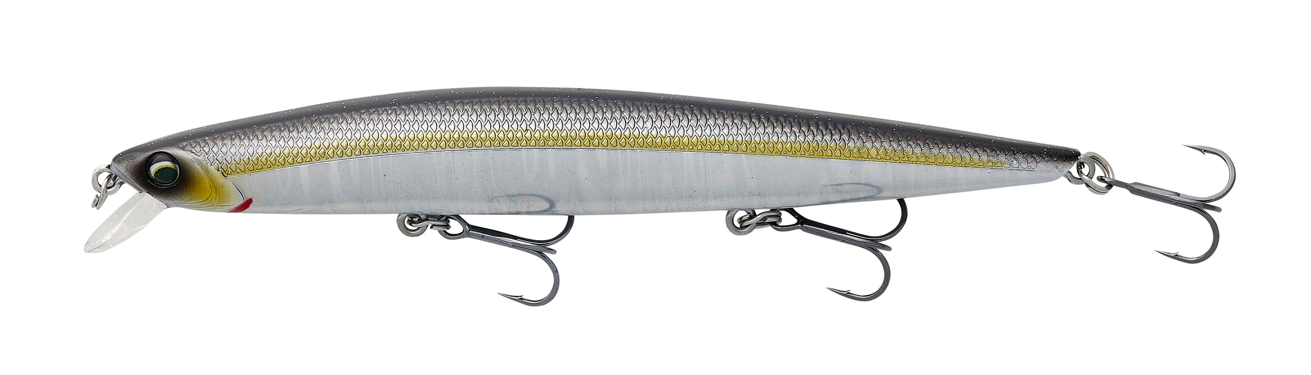 Savage Gear Sea Bass Minnow Sinking Señuelo 12cm (14.5g) - Nero Holo