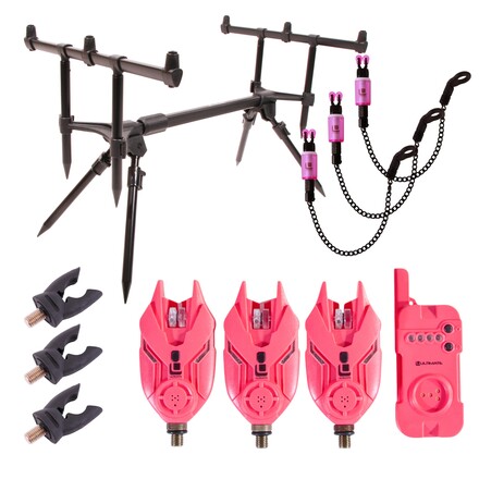 Ultimate E-Tension Pink Alarma de Mordida/Rodpod Set