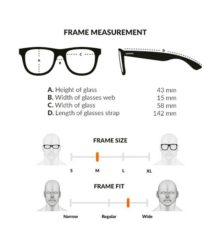 Leech X7 Premium+ Lens Gafas de Sol