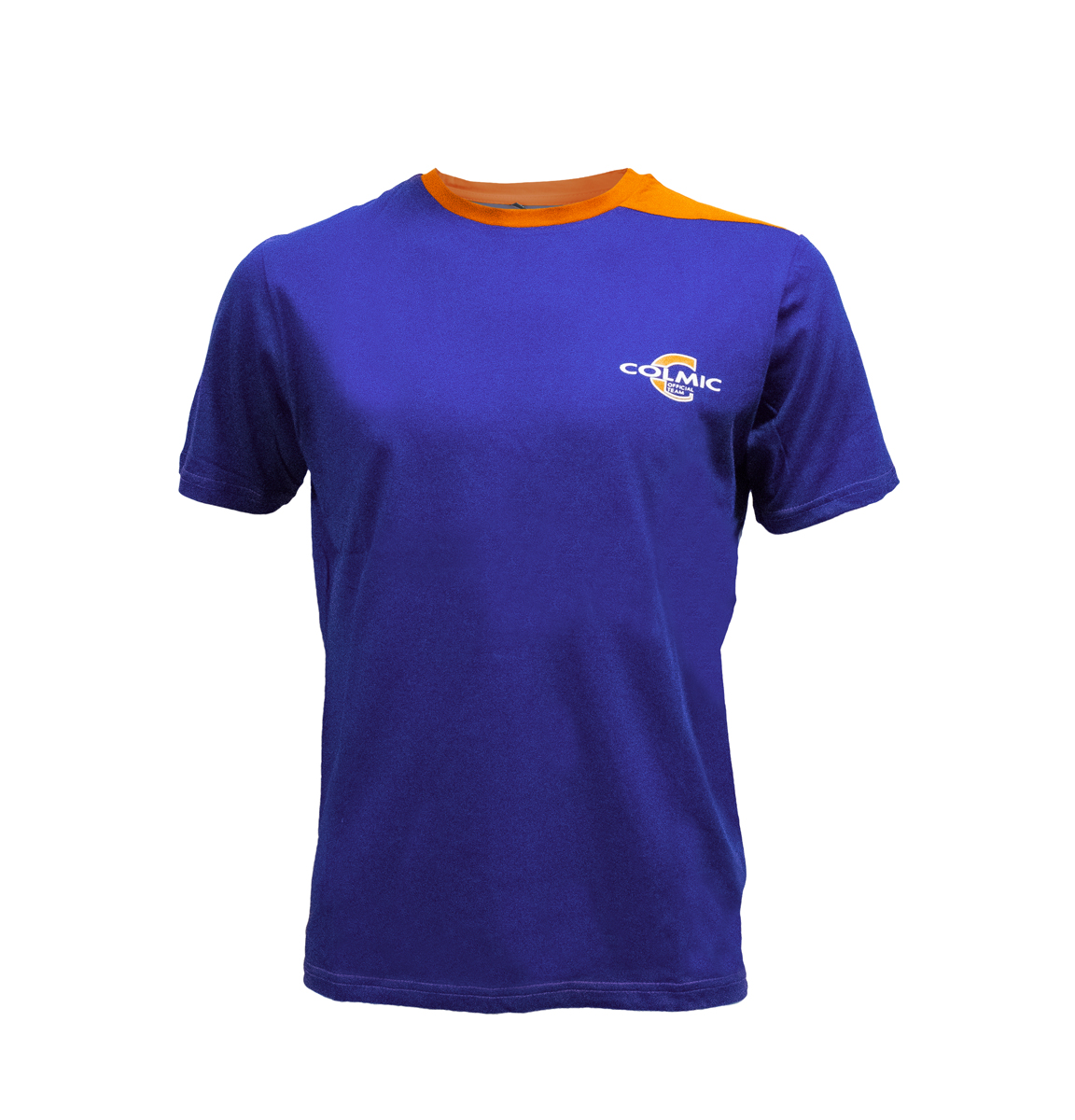 Colmic Camiseta: Azul/Naranja