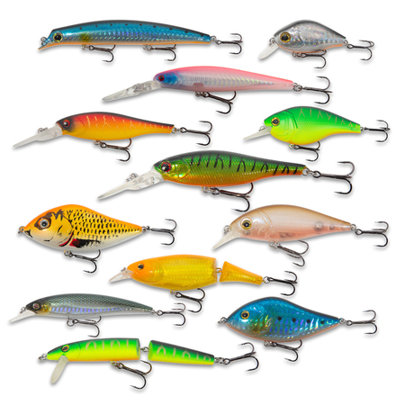 Catchgear Lure Set Hardbait Señuelo (12 piezas)