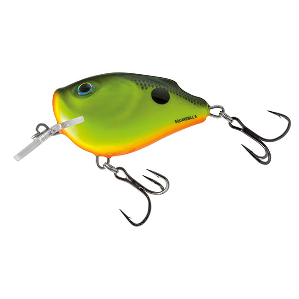 Salmo Squarebill 5cm Flotante - Chartreuse Shad