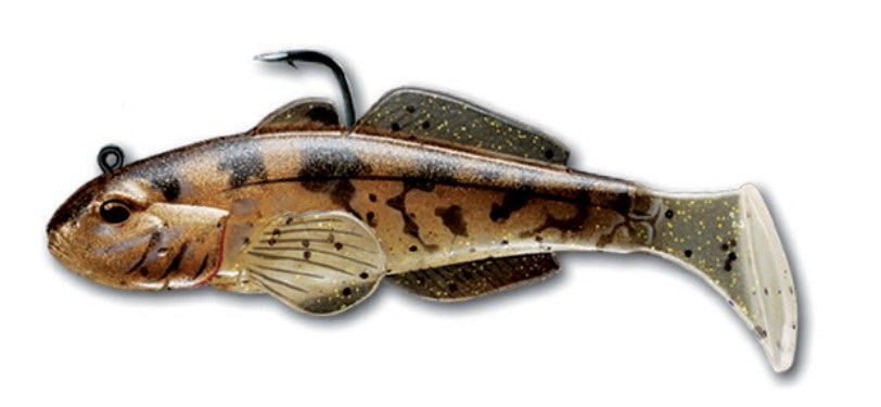 Livetarget Lures Goby Swimbait Natural/ Bronce 8,25 cm (14 g) (3 pzs.)