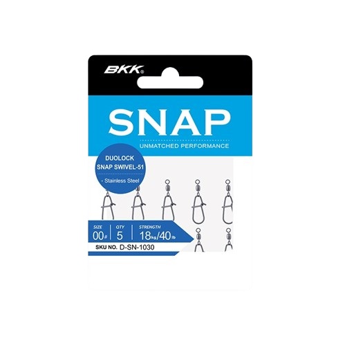 BKK Duolock Snap Swivel-51 (5 pzas.)