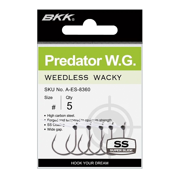 BKK Predator W.G. Weedless Anzuelos
