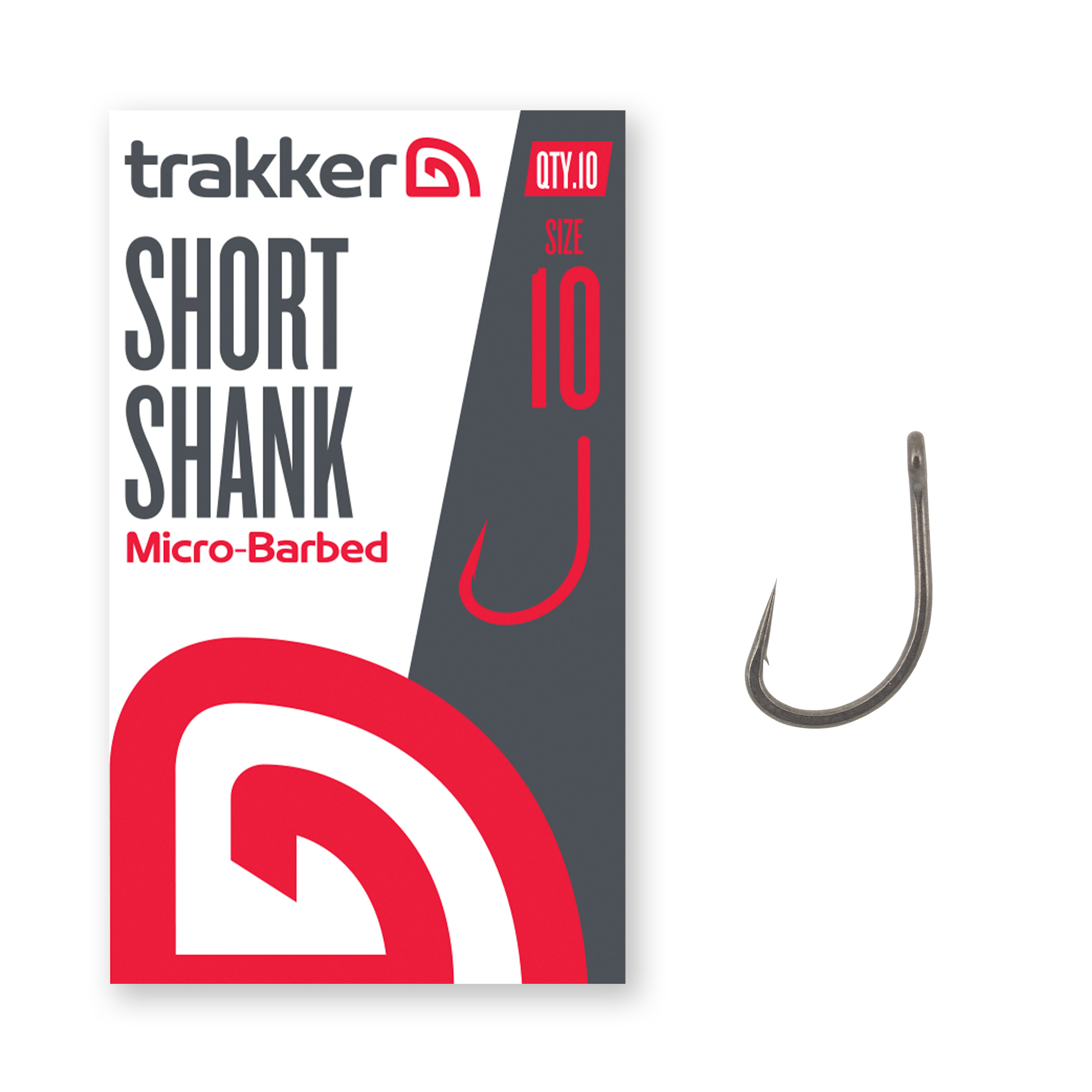 Trakker Short Shank Hooks Micro Barbed (10 piezas)