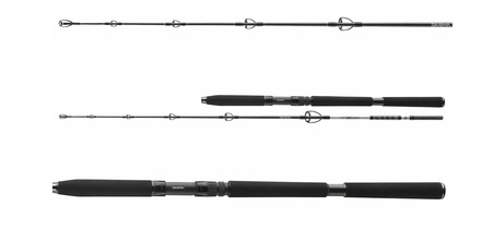 Daiwa BG Jigger Spin Caña para Barco 1.70m (150-400g)