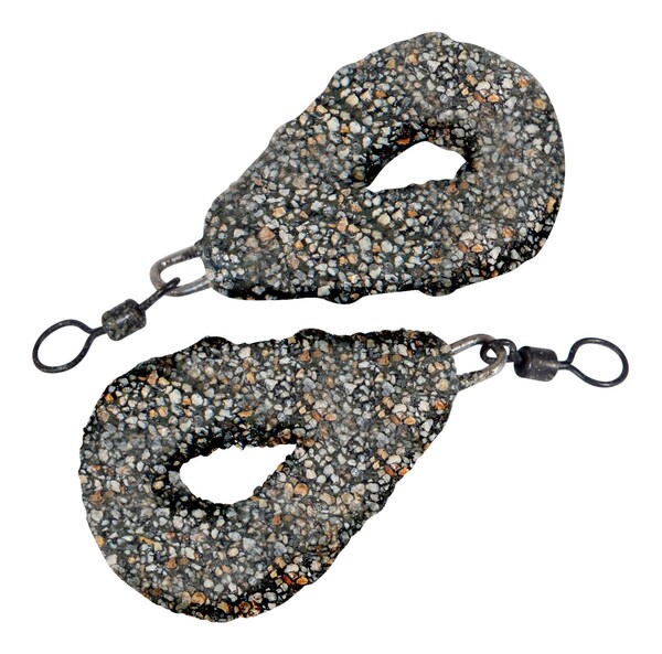 Ultimate Gripper Swivel Dark Gravel Plomo para Carpa (2 pcs)