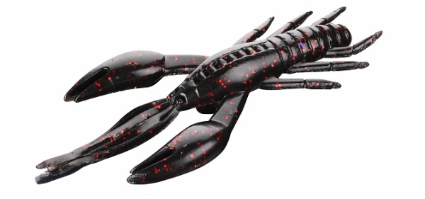 Mikado Cray Fish 10cm (2pcs) - Black / Red