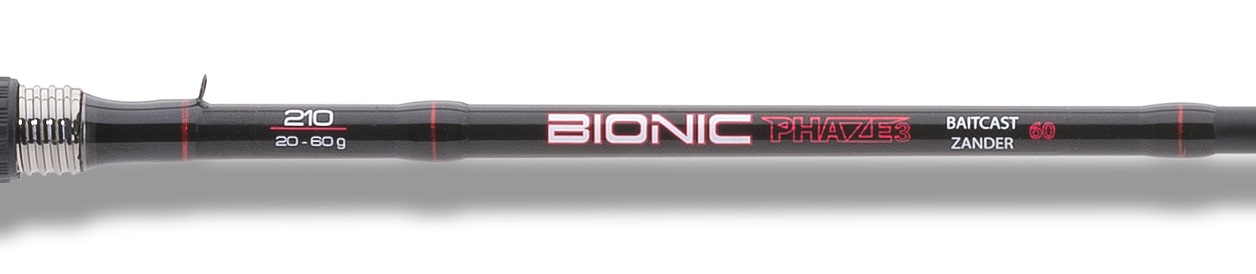 Saenger Bionic Phaze3 Baitcast Zander 2.10m (20-60g) Caña para Lucioperca