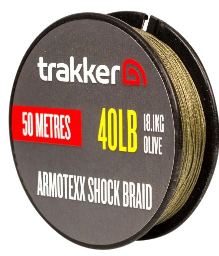 Trakker Armotexx Shock Braid Líder 0,40 mm (18,1 kg)