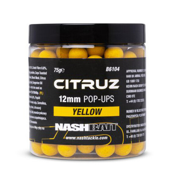 Nash Citruz Pop-Ups Amarillo (75g)