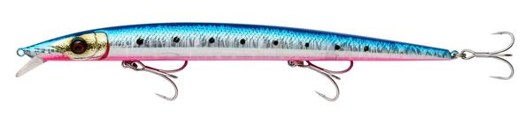 Savage Gear Barra Jerk Señuelo de Hundimiento para Mar 21cm (38g) - Pinkbelly Sardine