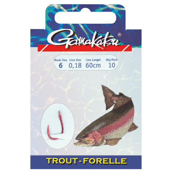 Gamakatsu Trout LS-5330 60cm Líder para Trucha