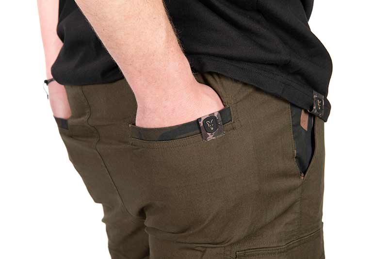 Fox LW Khaki Combat Short Pantalón de Pesca