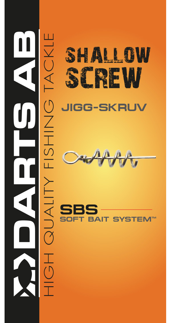 Darts Shallow Screw, 5 piezas