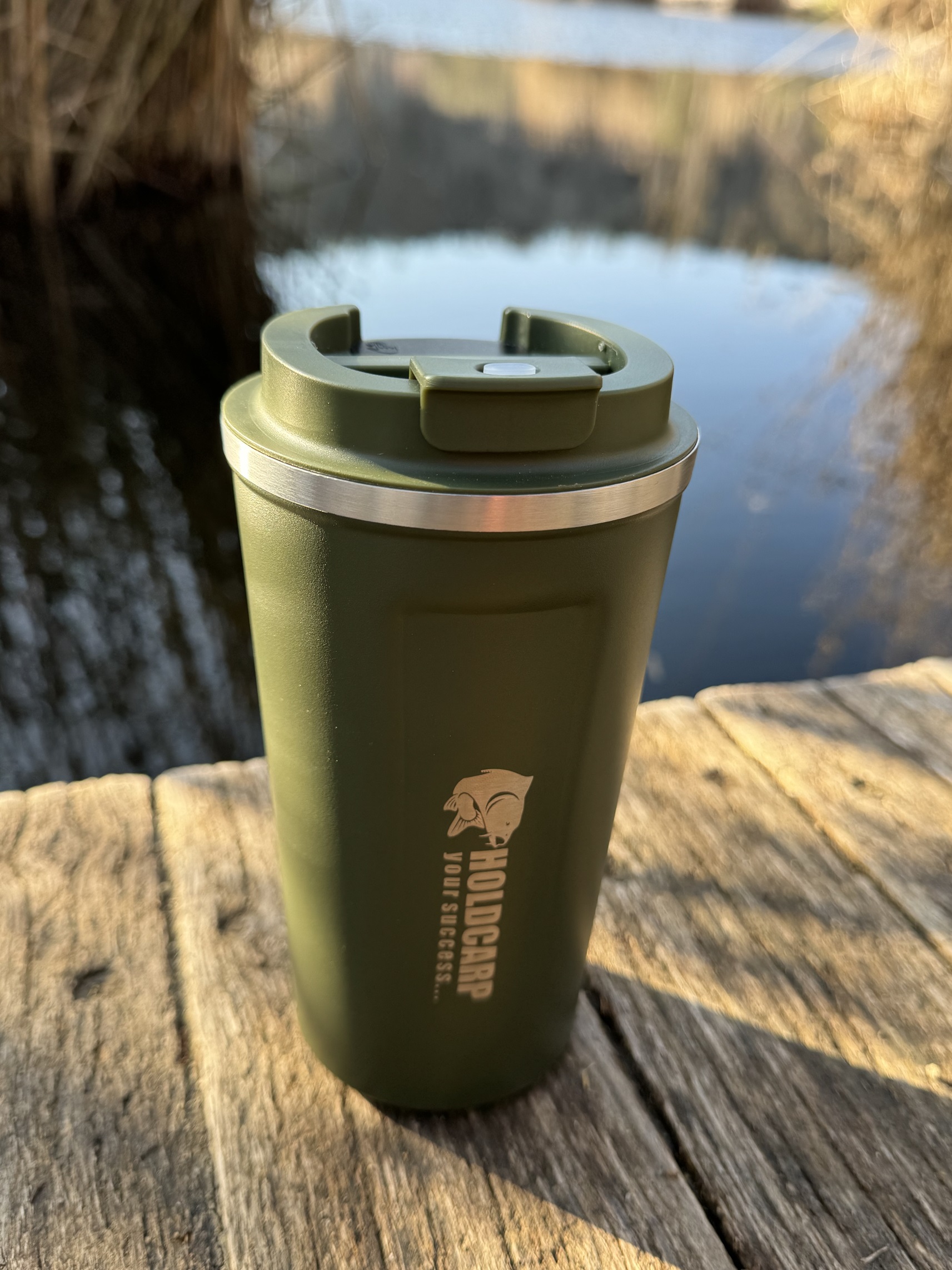 Holdcarp Thermo Inox LED Mug 510ml (Incl. Termómetro Digital)