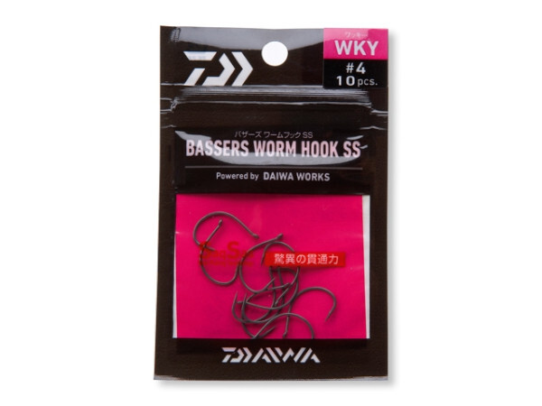 Daiwa Bassers Worm Anzuelo WKY