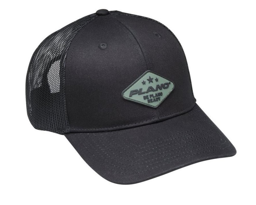 Plano Plano Gorra Trucker Negra