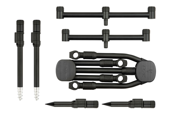 Fox Black Label QR 3 Rod Pod Completo