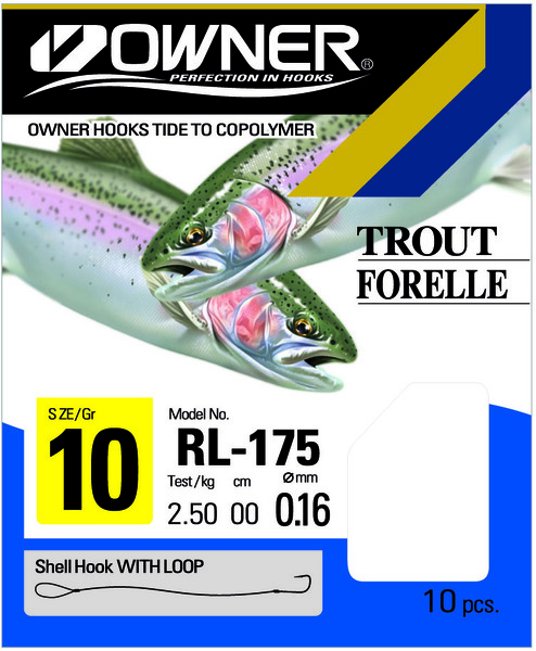 Owner Trout RL-175 60cm Líder para trucha