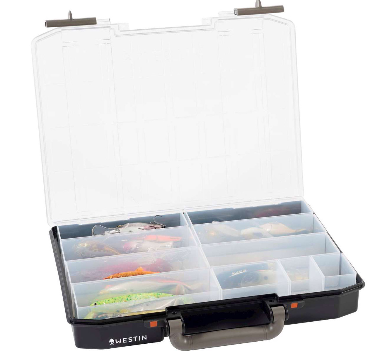 Westin W6 Lure Vault Tacklebox - 5,7x33,7x27,8cm (10 insertos)