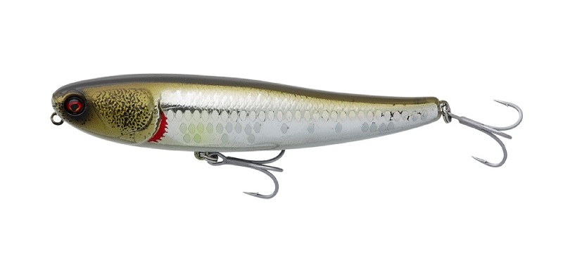 Savage Gear Bullet Mullet Señuelo de Superficie 10cm (17.3g) - LS Mirror Ayu