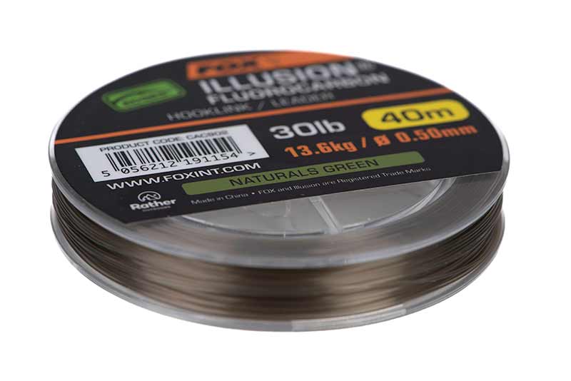 Fox Edges Illusion Fluorocarbon 40 m Naturals Green