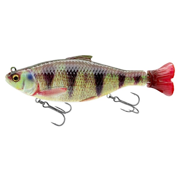 Savage Gear 3D Hard Pulsetail Roach 13,5cm 40gr Slow Sinking (con cascabél) - Perch