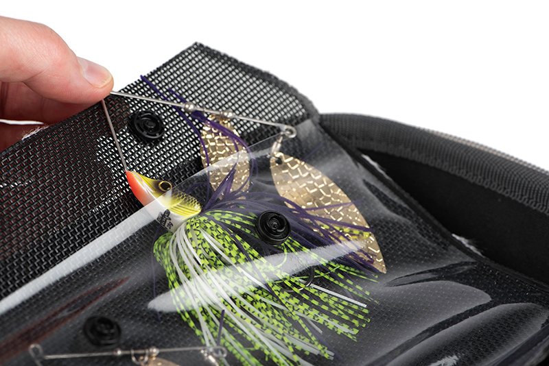Fox Rage Camo Voyager Hard Spinnerbait Wallet Bolsa para Pesca Depredadora