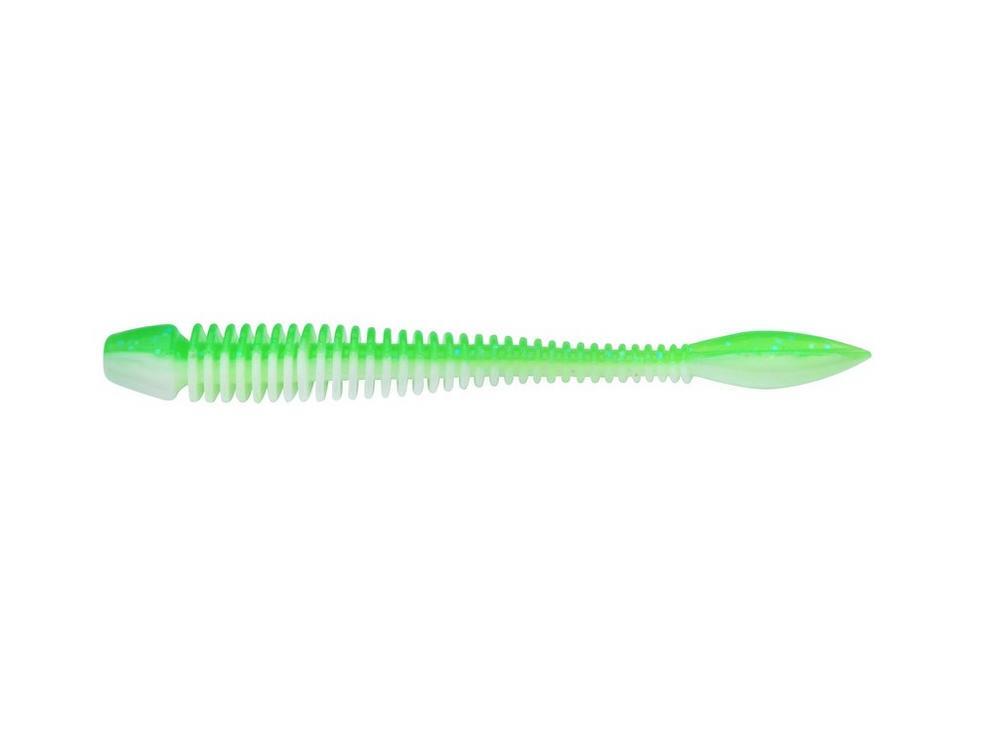 Berkley Powerbait Power Flail 90 mm Señuelo de Trucha (12 pzas.) - Sprng Green/White