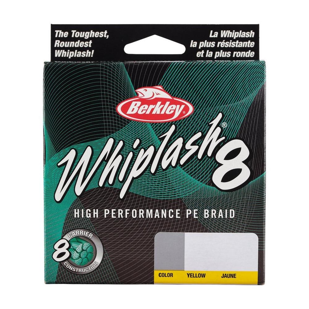 Berkley Whiplash 8 Línea Trenzada Yellow 150m