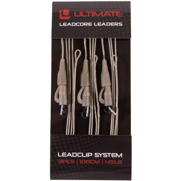 Ultimate Leadcore Líder con Sistema Leadclip, 3 peizas