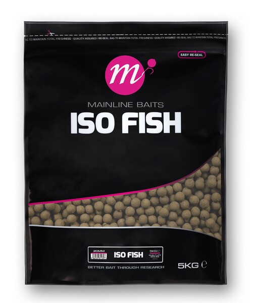 Mainline Shelf Life ISO Fish Boilies (5 kg) - 20mm